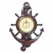 Anchor Pendulum Wall Clock - Brown/Black - 2