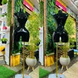 Curvy Female Torso Mannequin - Glossy White - 2