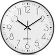 Quartz Medium Wall Clock 12'' Silent Non-Ticking Round Modern - 2