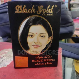 Ishar Dass Amir Chand Henna Black Gold Dye 6x10g