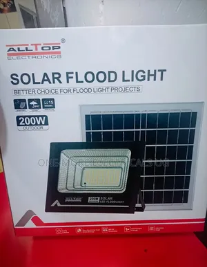 200W Solar Compound Light with Panel