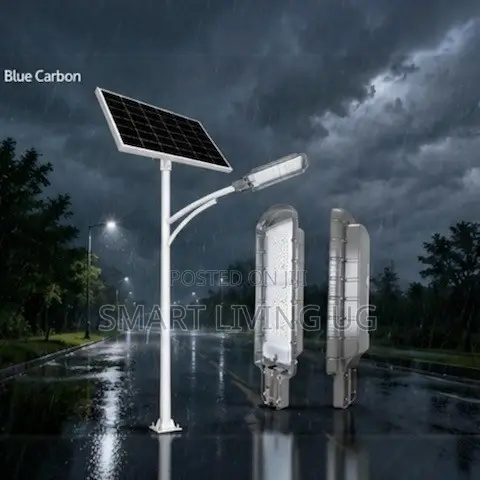 Blue Carbon King 3.0 Solar Street Light (800W LED) - 1