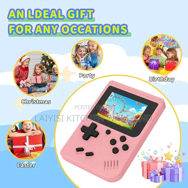 AQHH Mini Plus Portable Game Console - 400 Classic Games - 1