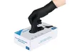 100 Pcs Black Nitrile Disposable Gloves - 2