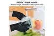 100 Pcs Black Nitrile Disposable Gloves - 3