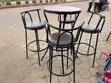 Dark Chocolate Bar Stool Set - 3