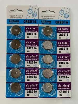 10pcs Davinci CR2016 Coin Cell Button Batteries Lithium