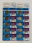 10pcs Davinci CR2016 Coin Cell Button Batteries Lithium - 1