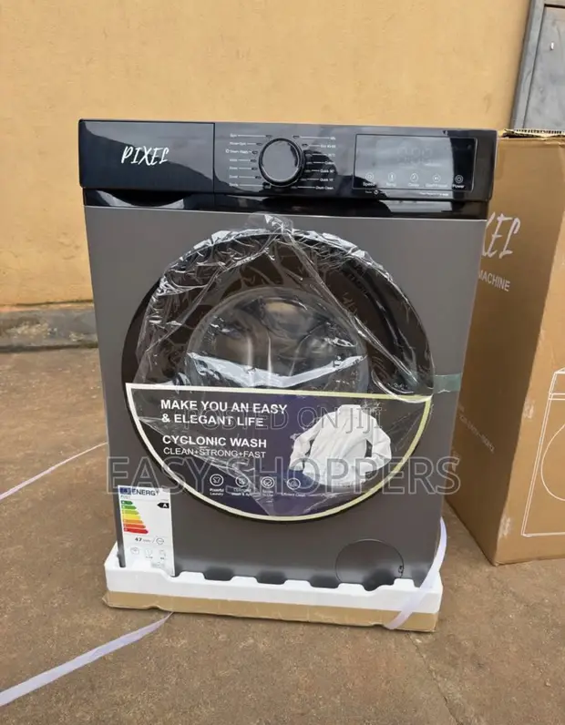 Pixel 8kg Front Load Automatic Washing Machine - 1
