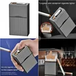 Rechargeable 2-in-1 Cigarette Lighter and Case - 1