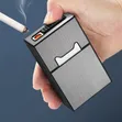 Rechargeable 2-in-1 Cigarette Lighter and Case - 2