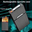 Rechargeable 2-in-1 Cigarette Lighter and Case - 3