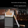 Electric Lighter Cigarette Case - 1