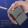 Electric Lighter Cigarette Case - 3