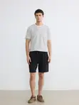Men's Loose Fit Jeans Denim Shorts - 3