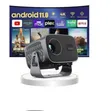 Sleek Portable Smart Projector with Integrated Stand - 2