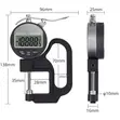 Digital Micrometer Thickness Gauge - 0.01mm Precision - 5
