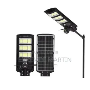 Integrated Solar Street Light with Smart Security Camera