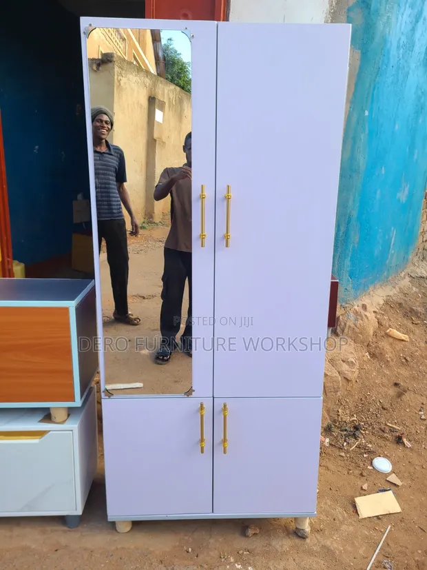 Brand New Closed Wardrobe with Mirror - 1