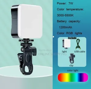 Mini LED Mobile Phone Selfie Light with Clip