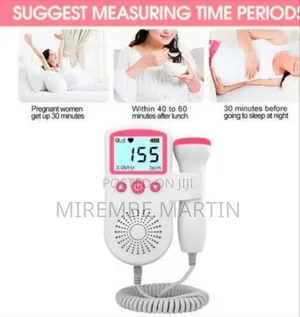 Professional Portable Fetal Doppler with Digital LCD