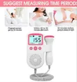Professional Portable Fetal Doppler with Digital LCD - 1
