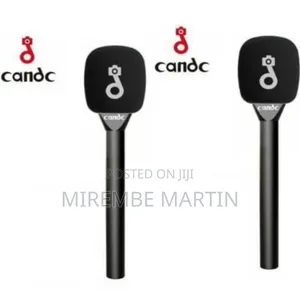 Professional Handheld Interview Microphone with Foam Windscreen