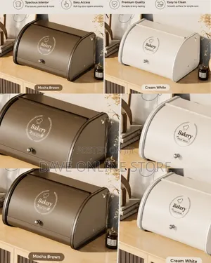 Bakery Roll-Top Bread Box