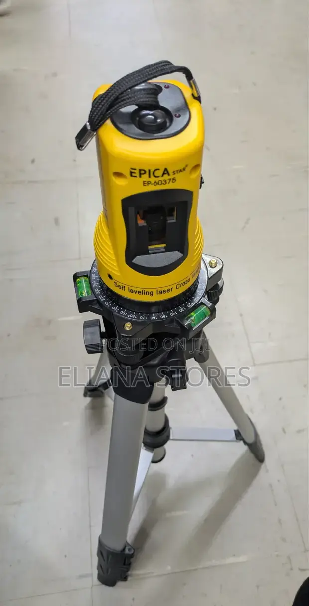 Epica Star EP-60375 Self-Leveling Cross Line Laser with Tripod - 1