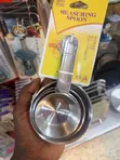 Brand New Stainless Steel Measuring Cups Set - 1