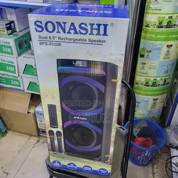Sonashi Dual Rechargeable Speaker - 1