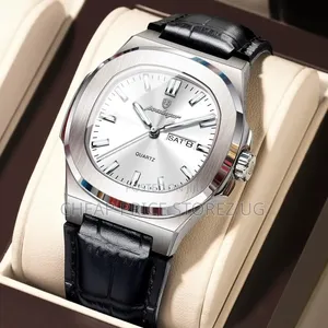POEDAGAR Luxury Men's Luminous Waterproof Watch