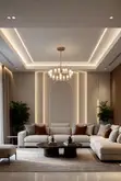 Luxury Gypsum Ceiling Designs for Modern Homes - 2