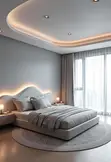 Custom Gypsum Ceilings for Living Rooms - 1