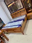 New 6x6 Mahogany Bed Frame - 3