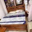 New 6x6 Mahogany Bed Frame - 5