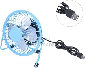 USB Silent Mini Table Fan with 74cm Cable