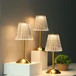 Dimmable Rechargeable Crystal Lamp - 1