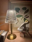 Dimmable Rechargeable Crystal Lamp - 3