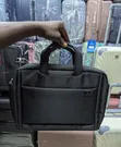 Adams Black Fabric Business and Laptop Briefcase - 3