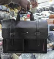 Mont Blanc Faux-Leather Executive Laptop Briefcase - 1