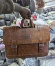 Mont Blanc Faux-Leather Executive Laptop Briefcase - 2