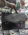 Mont Blanc Faux-Leather Executive Laptop Briefcase - 3