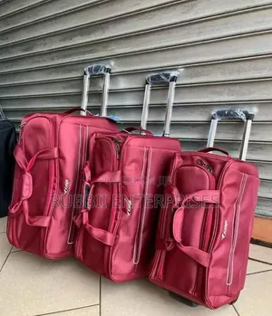 KZNGS Softside Rolling Trolley Duffel Luggage Bags 3-in-1