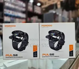 Porodo Pulse Smartwatch with Earbuds