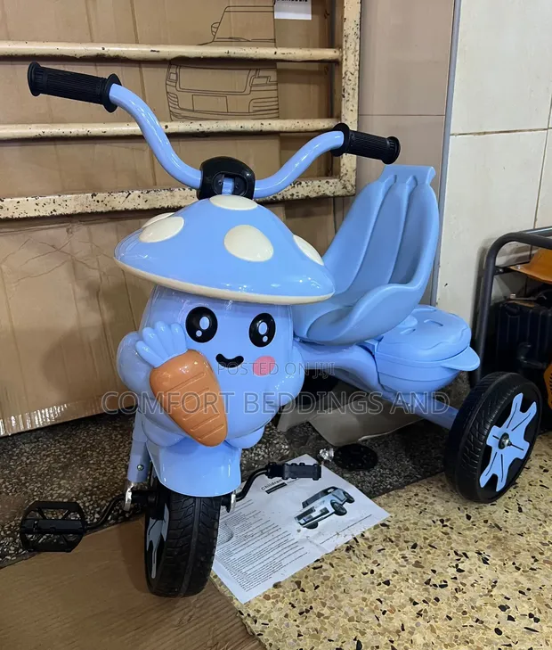 Discovery Toys Cone Baby Tricycle - Blue - 1