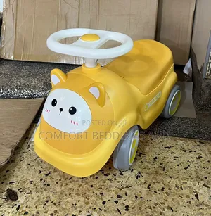 Discovery Toys Ride-On Toy Car - Yellow (1-3 Years)