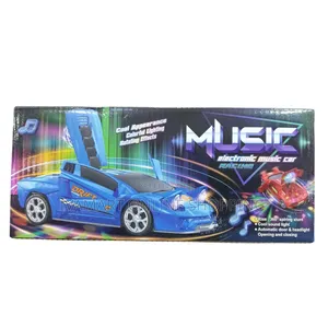Electronic Music Racing Car Toy with Stunts