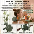 4D Neck Shoulder Massager - Deep Tissue Shiatsu - 1