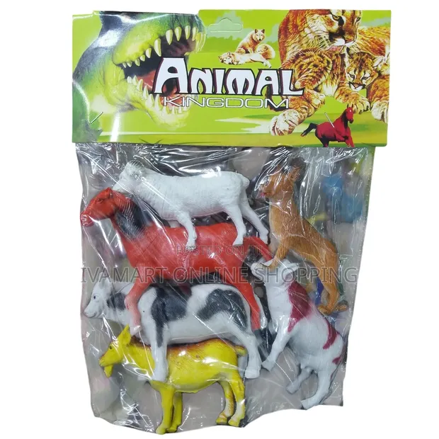 Animal Kingdom Toy Figures - Wild & Farm Sets - 1